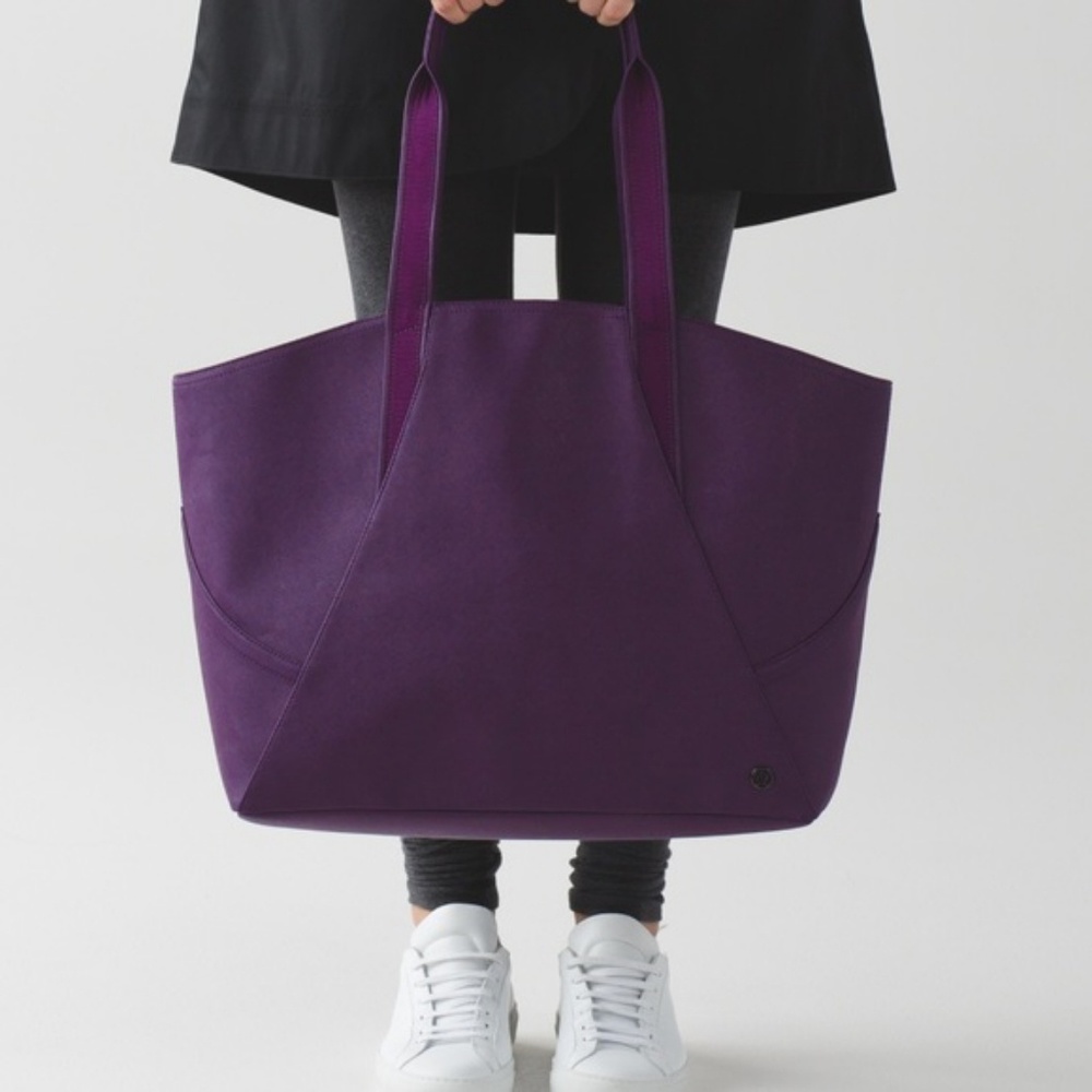 Lululemon All Day Tote Deep purple